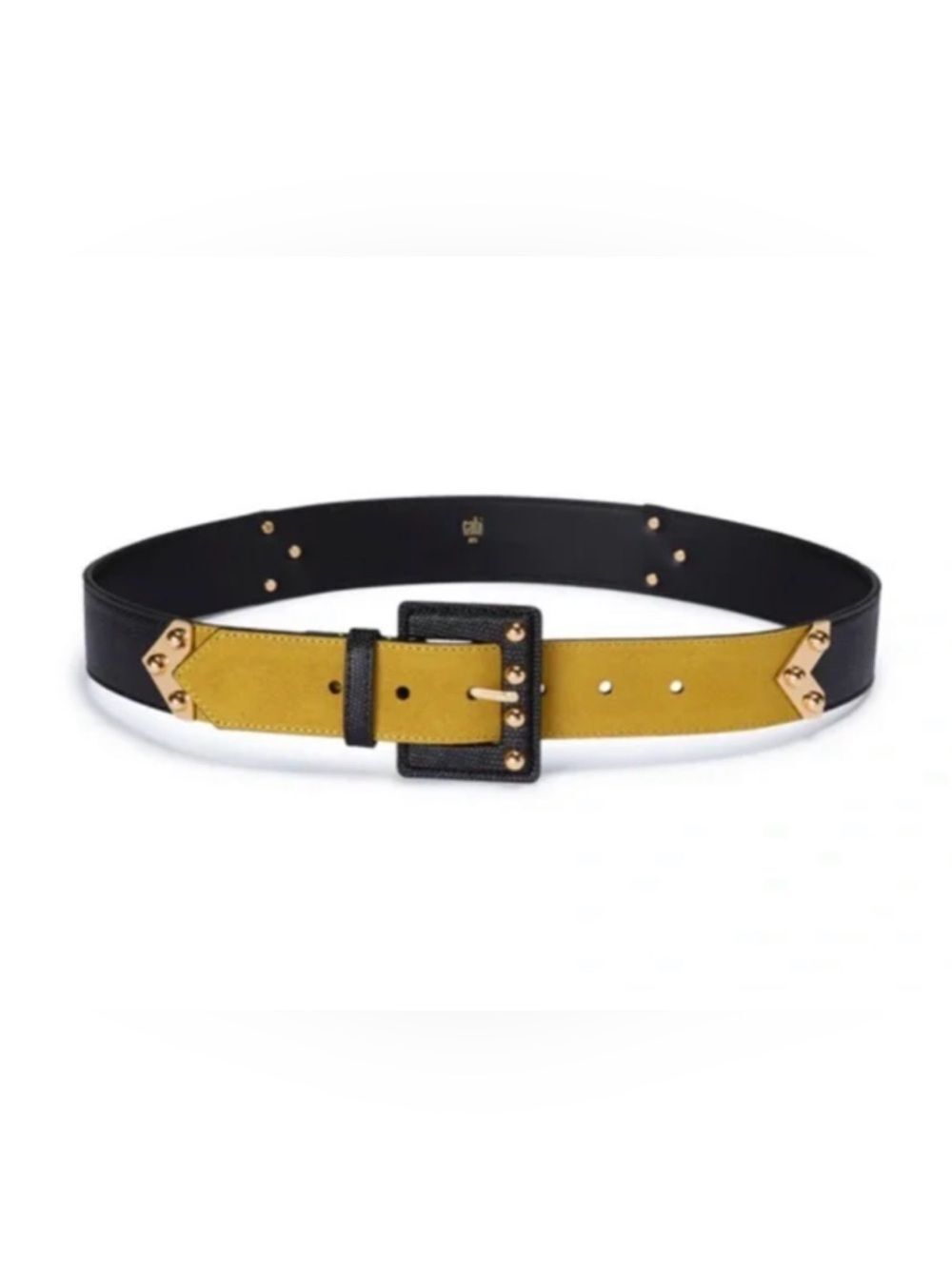 Cabi Ornamented Belt #4593 Black Gold M